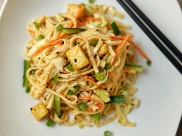 NEW! CHILLED CHILE CRISP UDON NOODLES WITH TOFU