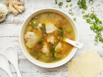 CUSTOMER FAVORITE! DECONSTRUCTED WONTON SOUP