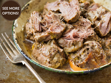 PORK CARNITAS WITH CREAMY LIME SLAW