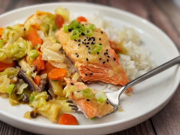 NEW! CHAN CHAN YAKI (MISO BUTTER SALMON WITH VEGETABLES)