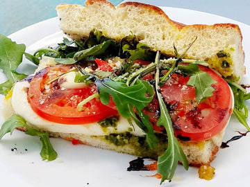 CUSTOMER FAVORITE! GRILLED CAPRESE SANDWICHES