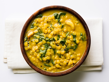 PALAK DAL (CURRIED LENTILS + SPINACH)