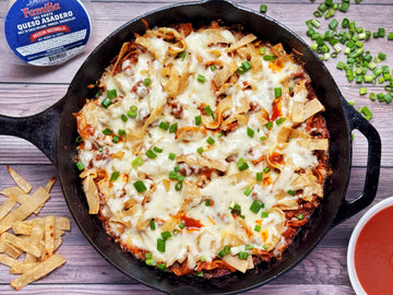 SKILLET BEEF ENCHILADAS