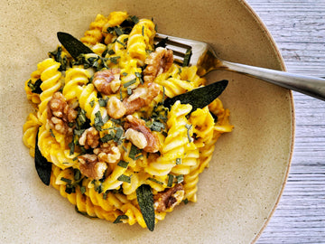 FUSILLI WITH SAGE + BUTTERNUT SQUASH