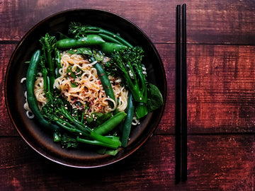 JADE NOODLES WITH GREEN BEANS