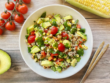 TEXAS CAVIAR BOWLS (BLACK-EYED PEA + SWEET PEPPER SALAD)