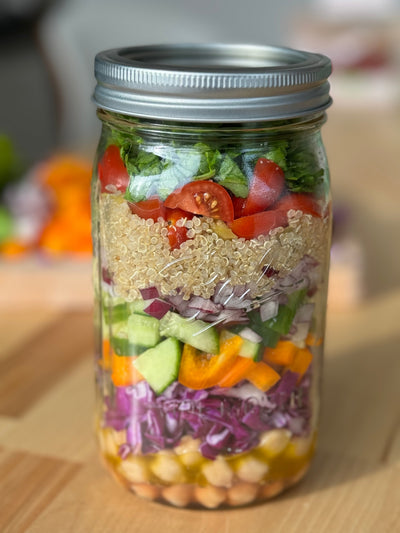 Jar Salads: When you Know, you Know.