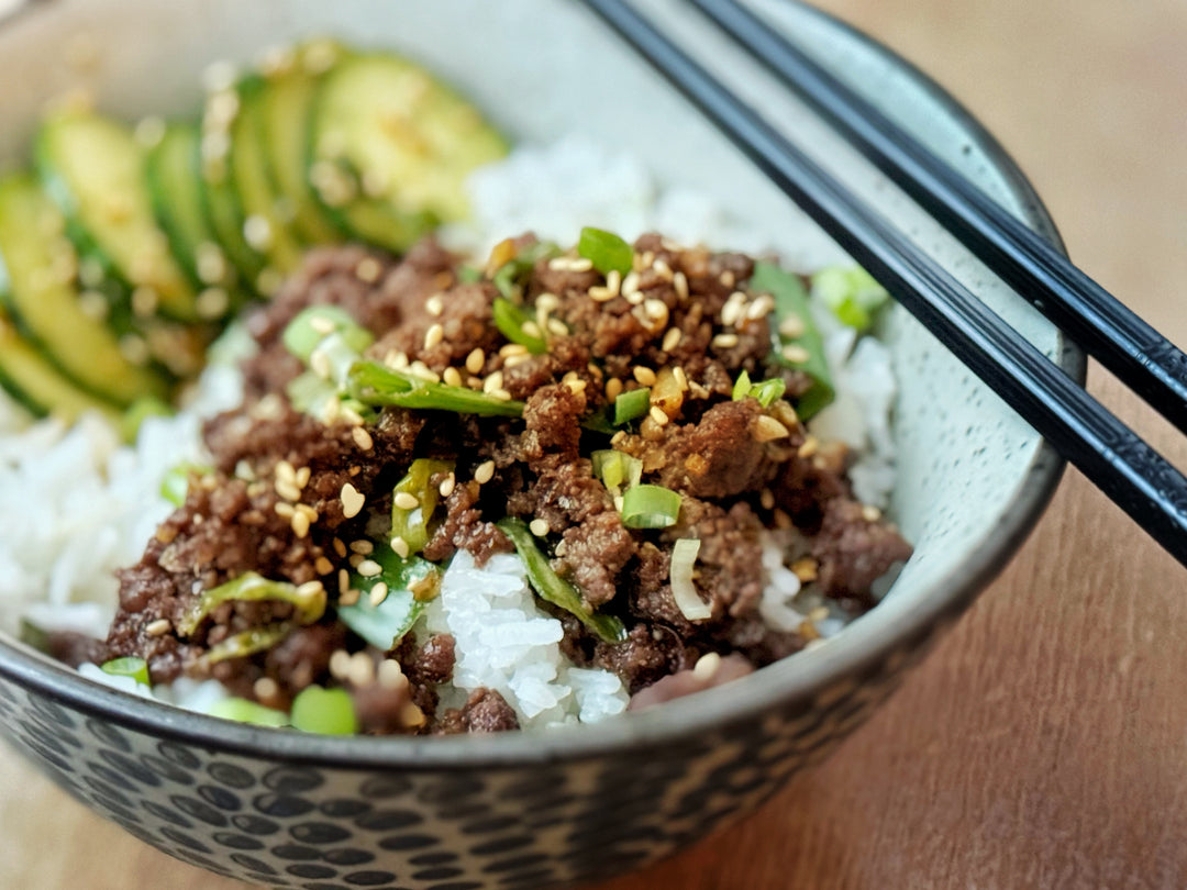 Power Bowl Instant Pot Korean Beef Damn Delicious Egg Roll Recipe